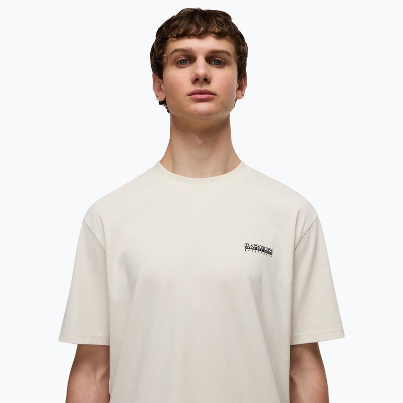 Pánske tričko Napapijri S-Small Box beige dimity 3