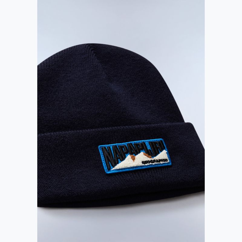 Pánska zimná čiapka Napapijri F-Montepiana blu marine 3