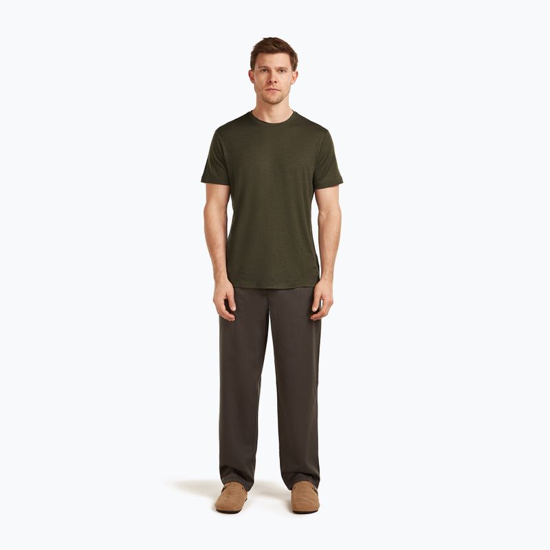 Pánske trekingové tričko icebreaker Merino 150 Tech Lite III dark loden 2