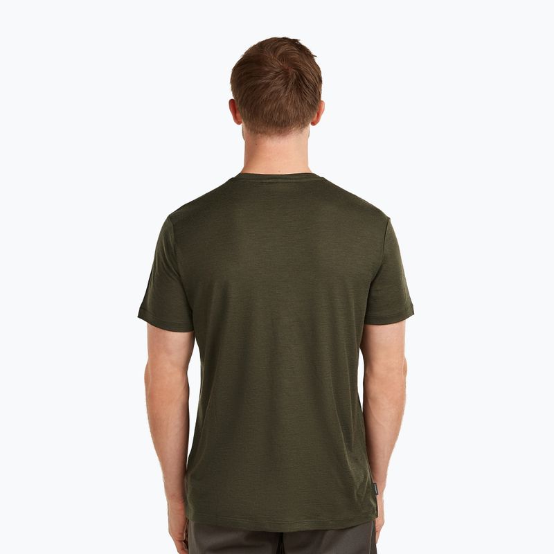 Pánske trekingové tričko icebreaker Merino 150 Tech Lite III dark loden 3