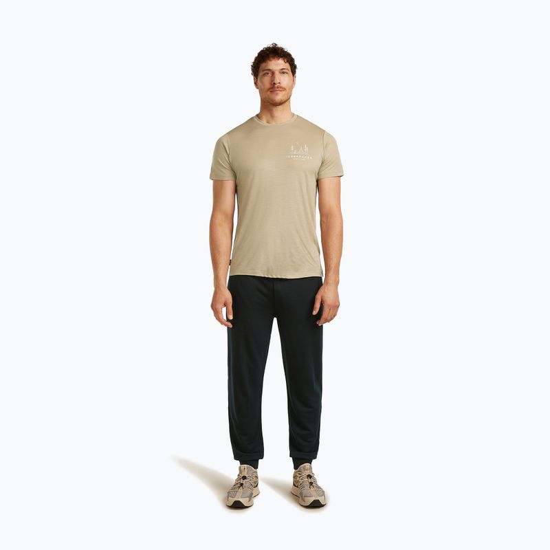 Pánske tričko icebreaker Merino 150 Tech Lite Peaceful Pass Tee flagstone 2