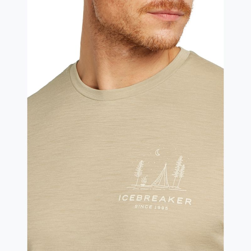 Pánske tričko icebreaker Merino 150 Tech Lite Peaceful Pass Tee flagstone 5