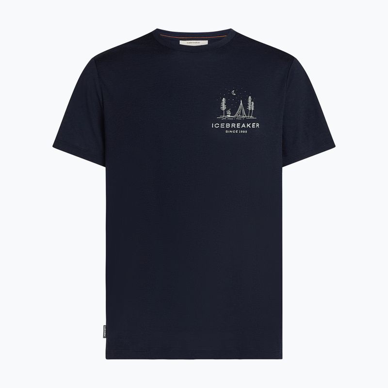 Pánske tričko icebreaker Merino 150 Tech Lite Peaceful Pass Tee midnight navy 7