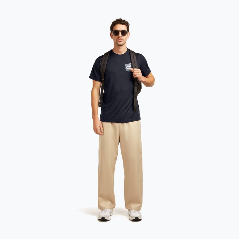 Pánske tričko icebreaker Merino 150 Tech Lite Evolving Lay Tee midnight navy 4