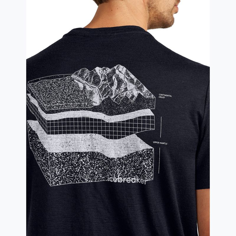 Pánske tričko icebreaker Merino 150 Tech Lite Evolving Lay Tee midnight navy 6