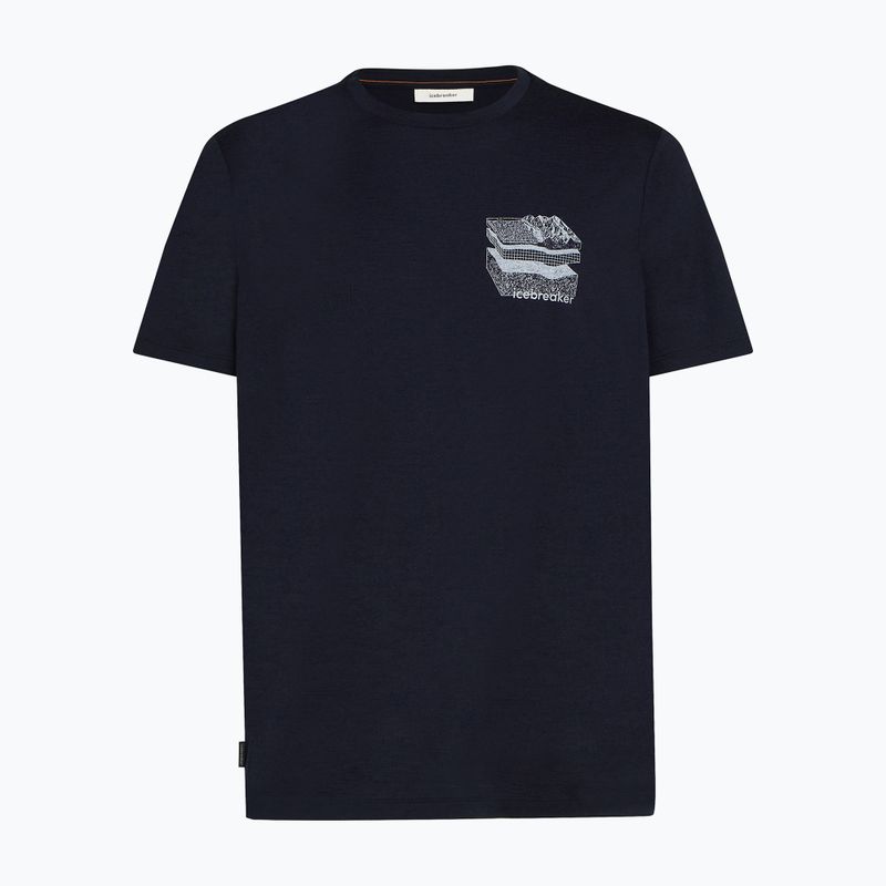 Pánske tričko icebreaker Merino 150 Tech Lite Evolving Lay Tee midnight navy 7