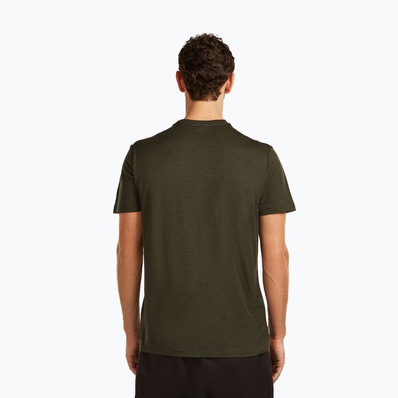 Pánske tričko icebreaker Merino 150 Tech Lite Transportage Tee dark loden 3