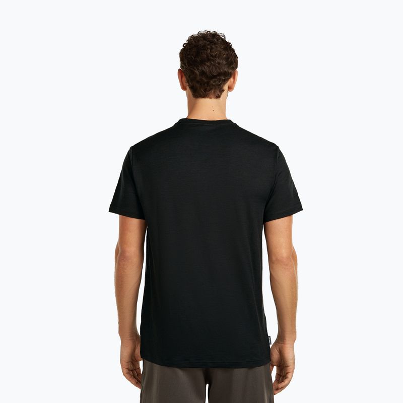 Pánske tričko icebreaker Merino 150 Tech Lite Transportage Tee black 3