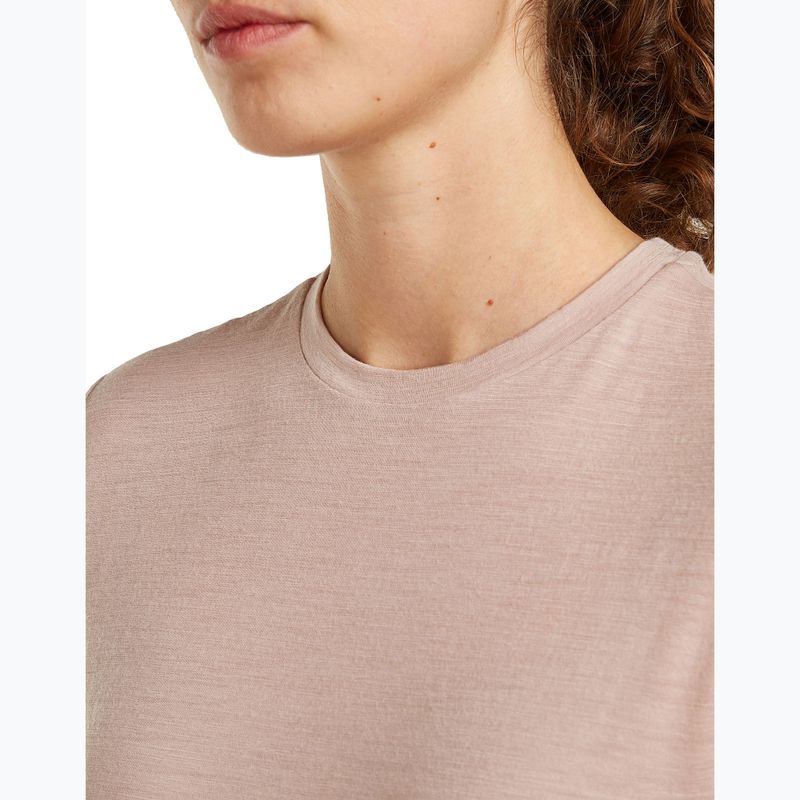 Dámske trekingové tričko icebreaker Merino 150 Tech Lite III Tee pink quartz 5