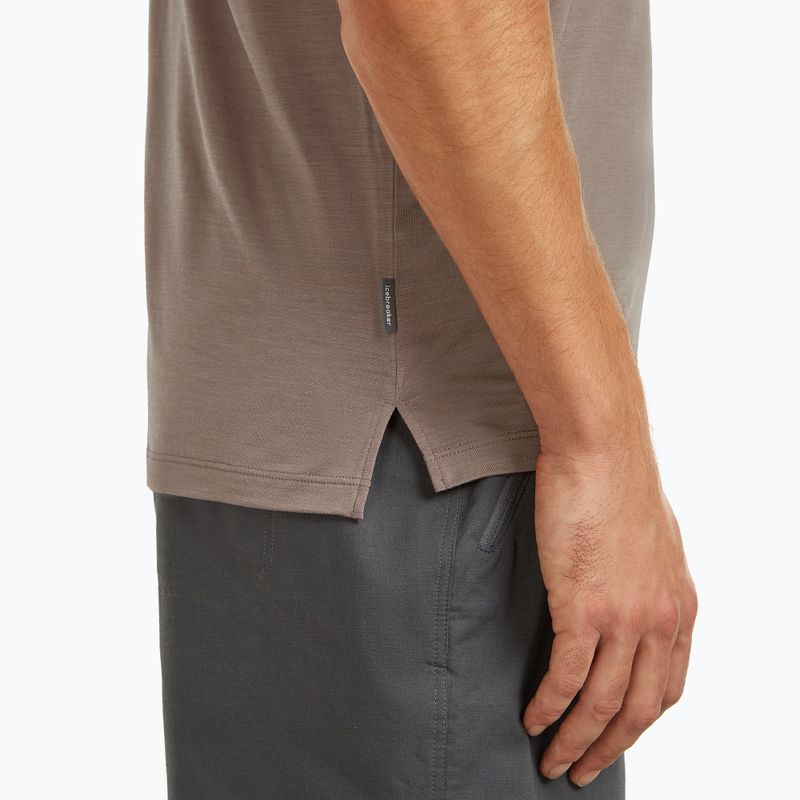 Pánske trekingové tričko icebreaker Merino 125 Cool-Lite Sphere III Tee porcini 6