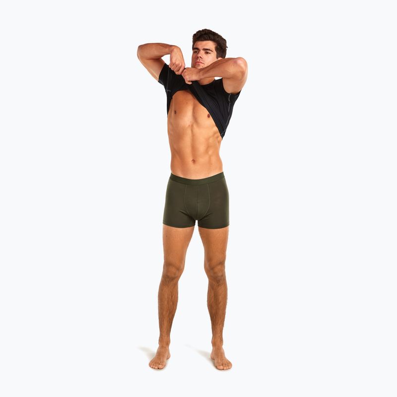 Pánske termo boxerky Icebreaker Merino 125 Cool-Lite Anatomica dark loden 7
