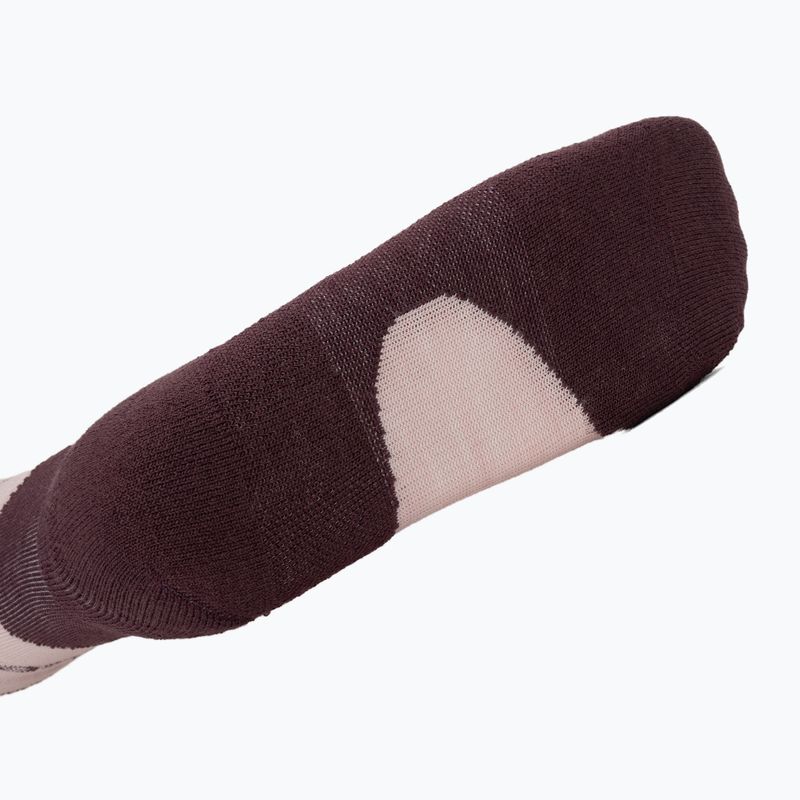 Dámske ponožky icebreaker Merino Hike+ Light Crew pink quartz/java 4