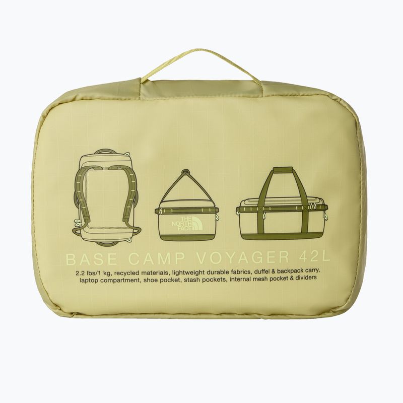 Cestovná taška The North Face Base Camp Voyager Duffel 42 pear/cedar/lemon mist 4