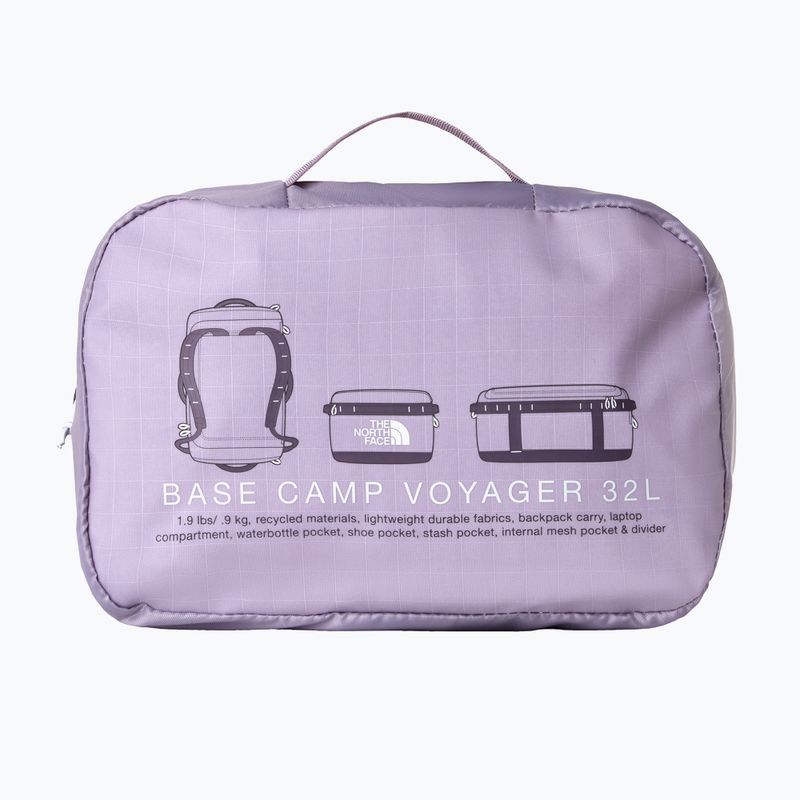 Cestovná taška The North Face Base Camp Voyager Duffel 32 l transcendent grey/endle 4