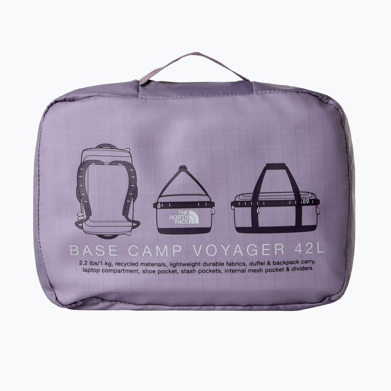 Cestovná taška The North Face Base Camp Voyager Duffel 42 transcendent grey/endle 4