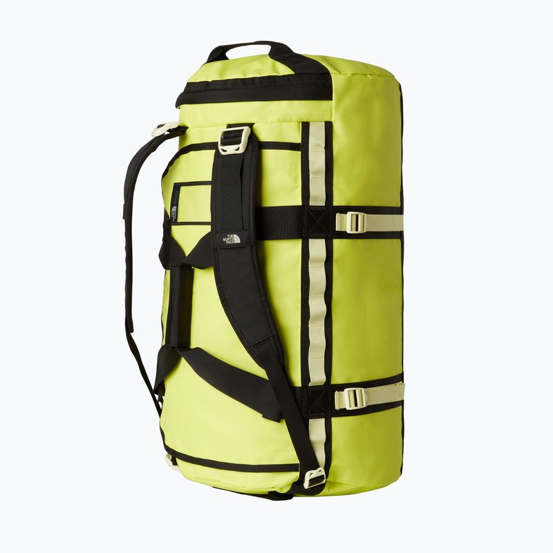 Cestovná taška The North Face Base Camp Duffel M 71 l fizz lime/lemon mist/tn 2