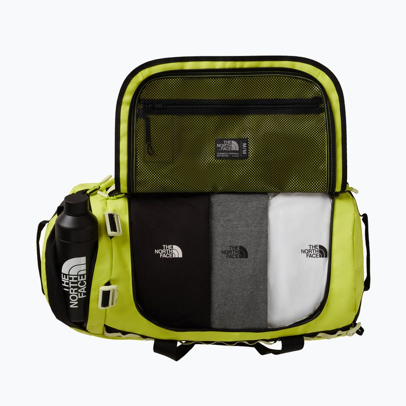 Cestovná taška The North Face Base Camp Duffel M 71 l fizz lime/lemon mist/tn 3