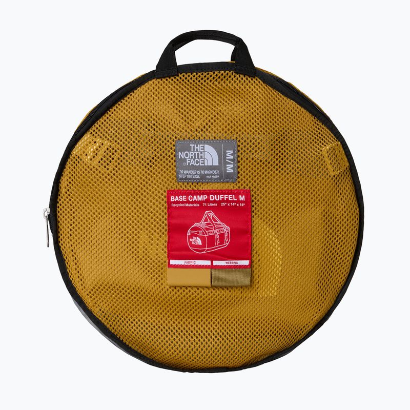 Cestovná taška The North Face Base Camp Duffel M 71 l golden tan/cedar/honeye 4