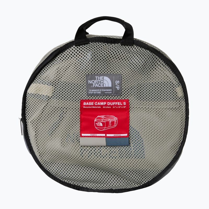 Cestovná taška The North Face Base Camp Duffel S 50 l stone slab/granite grey 4