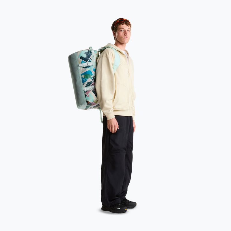 Cestovná taška The North Face Base Camp Duffel S 50 l opal frost tnf postcard 7