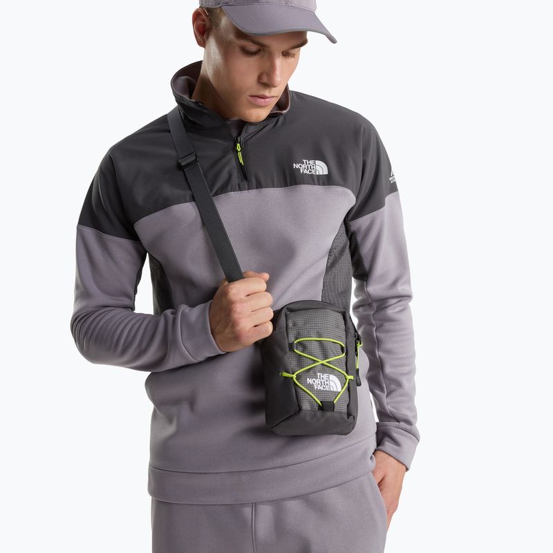 Vrecko The North Face Jester Crossbody 2.3 l anthracite grey/smoked pearl/fizz lime 4