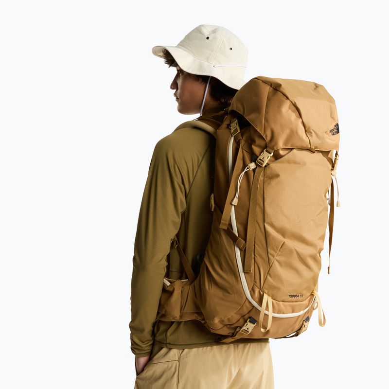 Turistický batoh The North Face Terra 55 l S-M utility brown/khaki stone 7