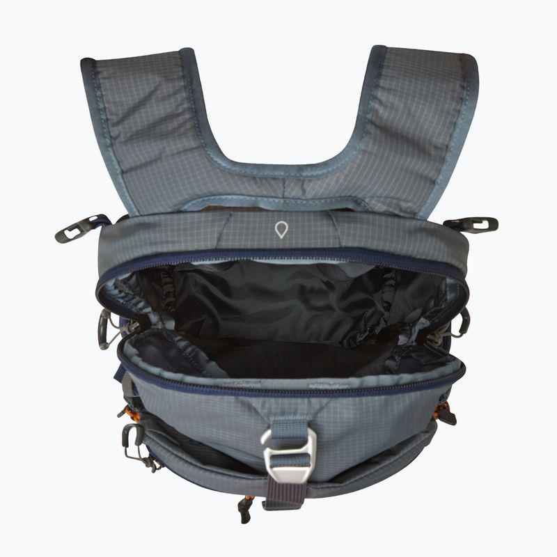 Turistický batoh The North Face Trail Lite 12 l granite grey/summit navy/dust orange 5