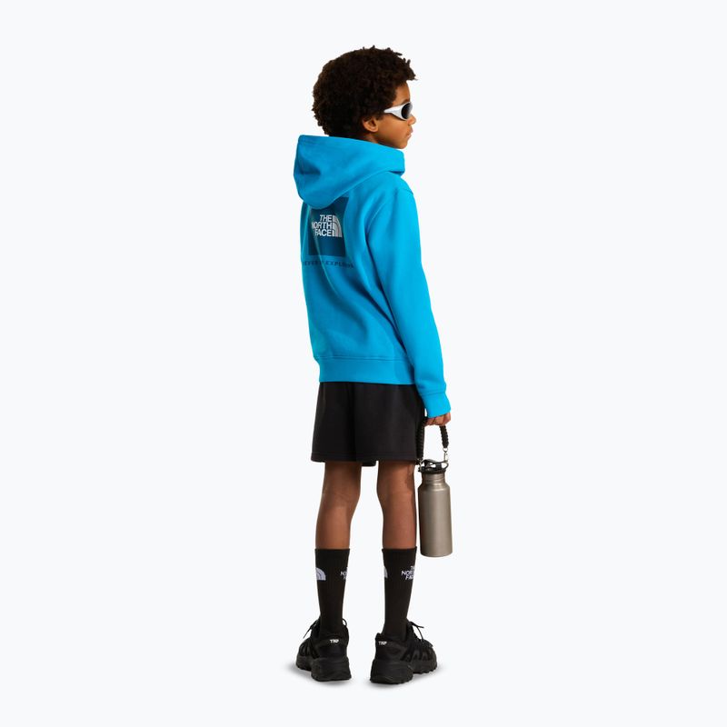 Detská mikina The North Face Teen Box Nse Regular Hoodie meridian blue 2