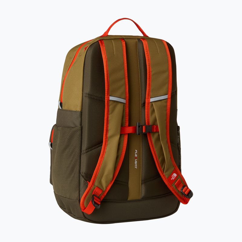 Detský mestský batoh The North Face Chuckwalla 27 l cedar/new taupe green/lava red 2