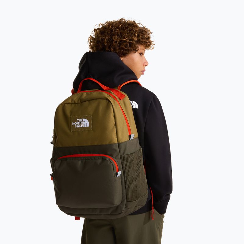 Detský mestský batoh The North Face Chuckwalla 27 l cedar/new taupe green/lava red 6