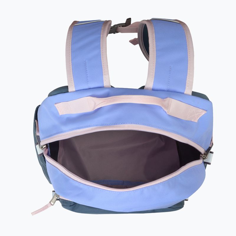 Detský mestský batoh The North Face Chuckwalla 27 l periwinkle glow/granite grey/pale blossom 4