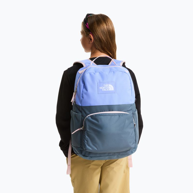 Detský mestský batoh The North Face Chuckwalla 27 l periwinkle glow/granite grey/pale blossom 6