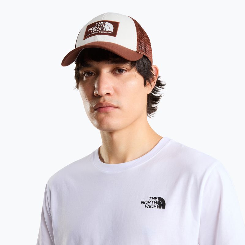 Pánska šiltovka The North Face Mudder Trucker ember soil-white dune 3