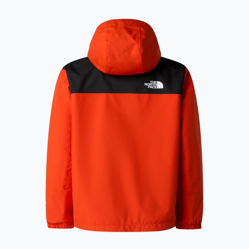Detská nepremokavá bunda The North Face Antora lava red 7