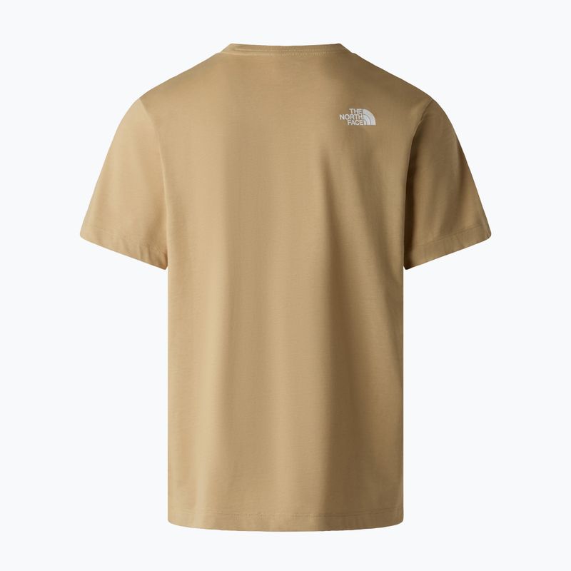 Pánske tričko The North Face Evolution Half Dome khaki stone 7