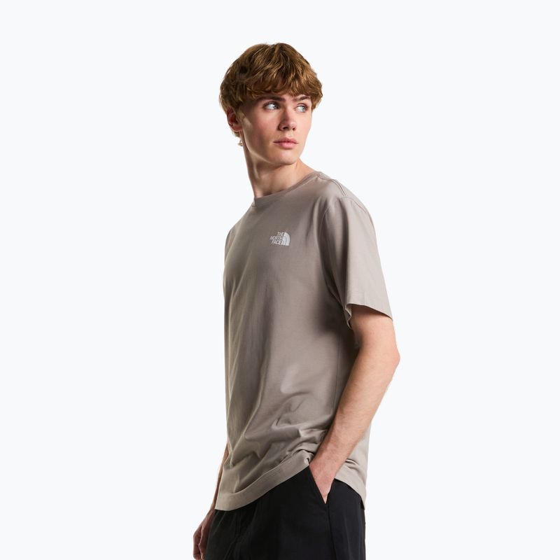 Pánske tričko The North Face Evolution Box NSE stone slab 4