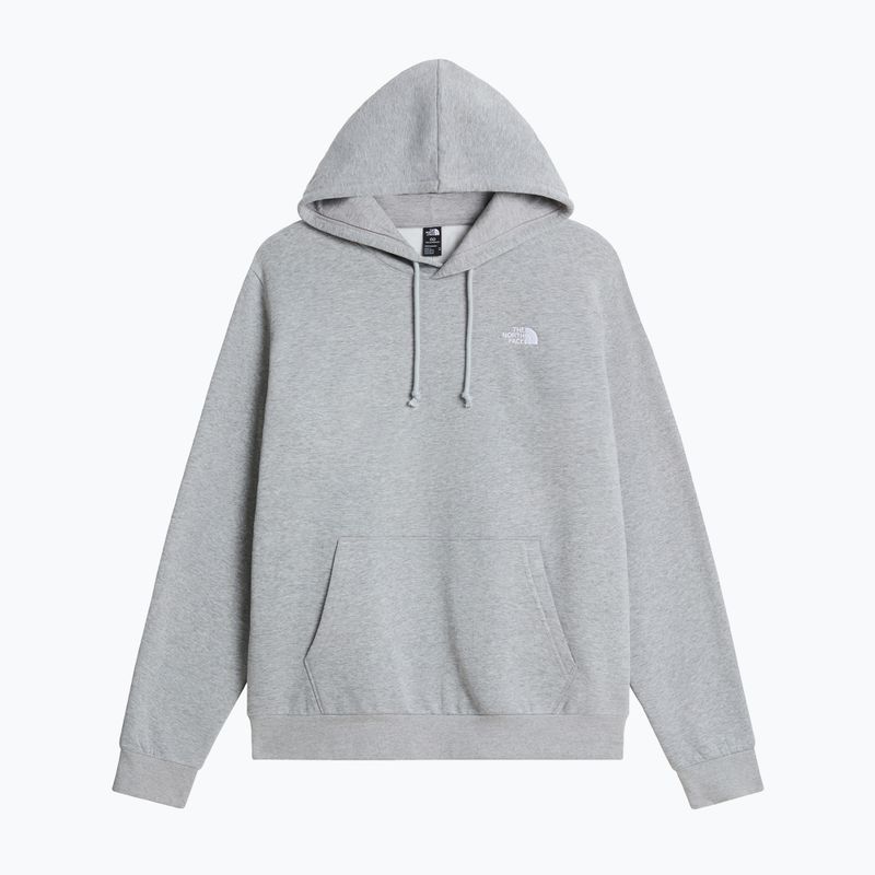 Pánska mikina The North Face Evolution Simple Dome Regular Hoodie tnf pale grey heather 4