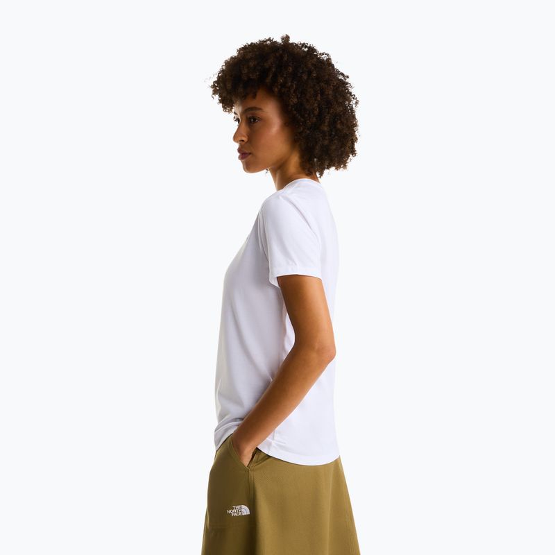 Dámske tričko The North Face Evolution Simple Dome Slim SS tnf white 4