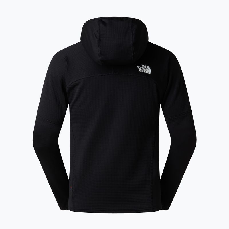 Pánska trekingová mikina The North Face Polrtec Powergrid Stromgap Hoodie tnf black 2