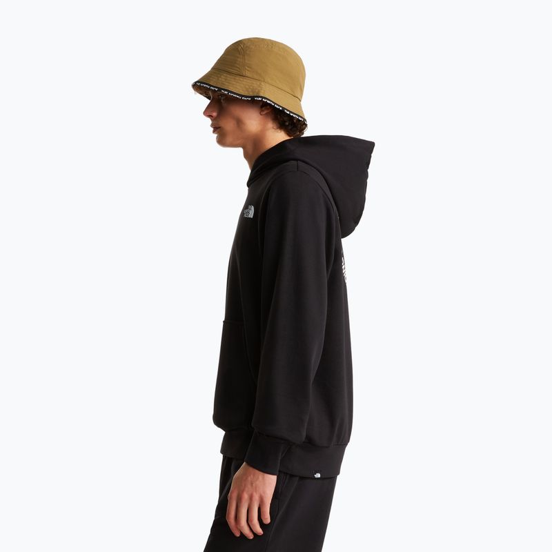 Pánska mikina The North Face Monte Regular Hoodie Graphic tnf black 4
