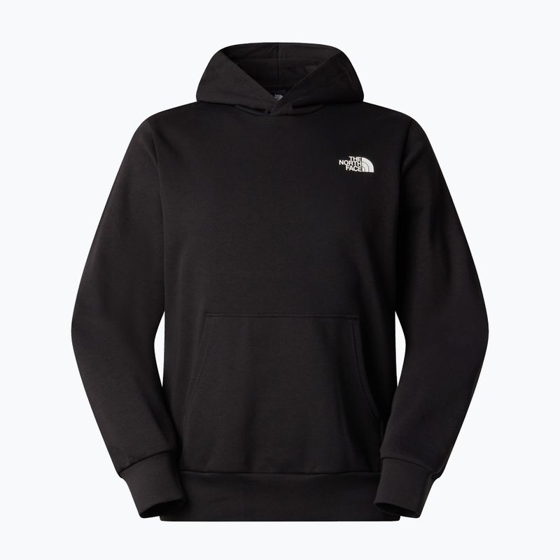 Pánska mikina The North Face Monte Regular Hoodie Graphic tnf black 5