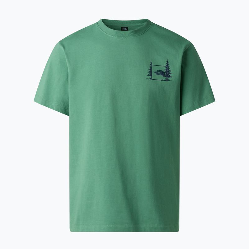 Pánske tričko The North Face Camping Relaxed dimmed algae 5