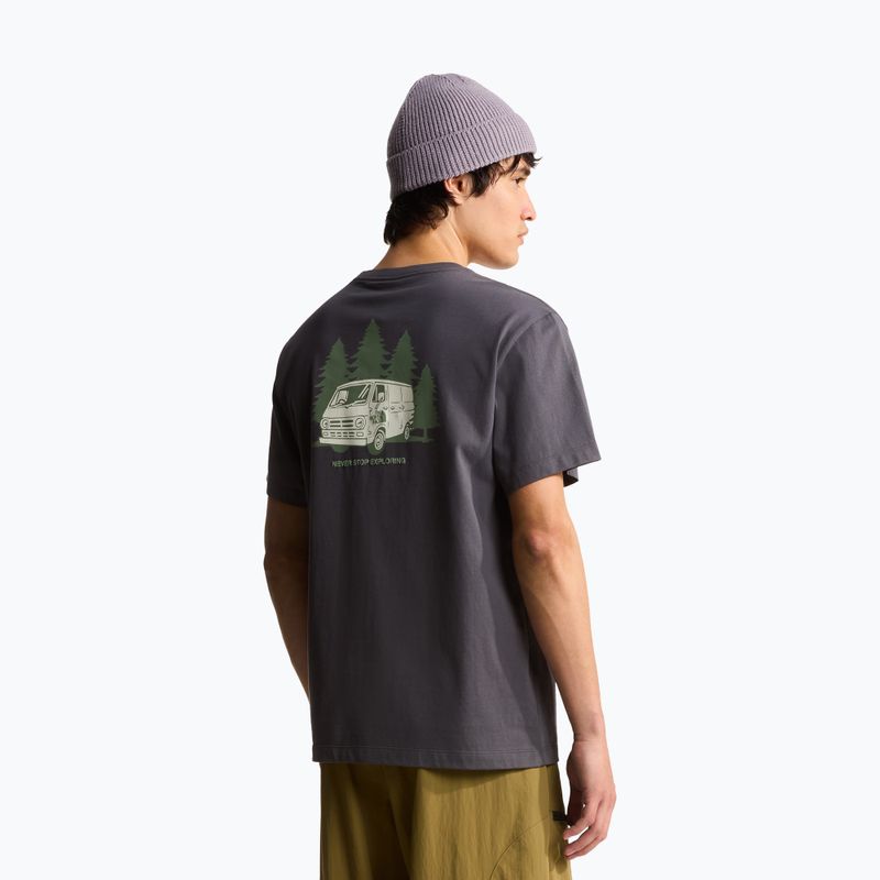 Pánske tričko The North Face Van Life Relaxed anthracite grey 3