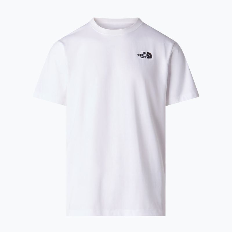 Pánske trekingové tričko The North Face Vertical Regular tnf white 5