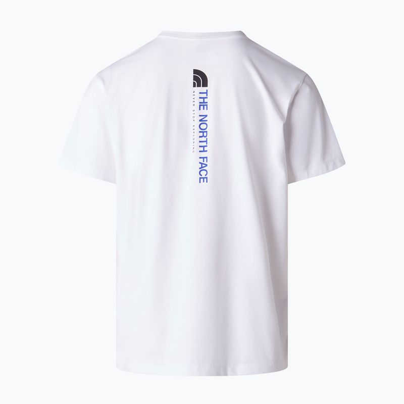 Pánske trekingové tričko The North Face Vertical Regular tnf white 6