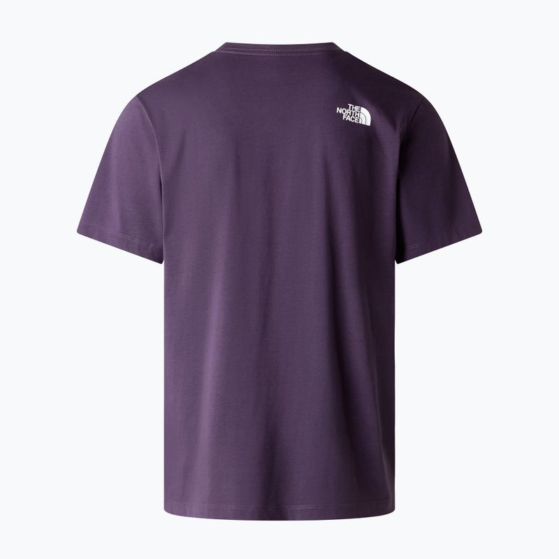 Pánske tričko The North Face Evolution Half Dome endless dusk 6