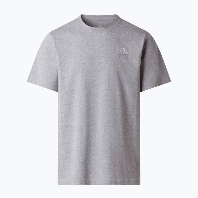 Pánske tričko The North Face Evolution Simple Dome Regular SS tnf pale grey heather 4
