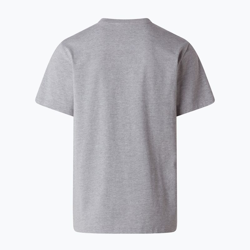 Pánske tričko The North Face Evolution Simple Dome Regular SS tnf pale grey heather 5