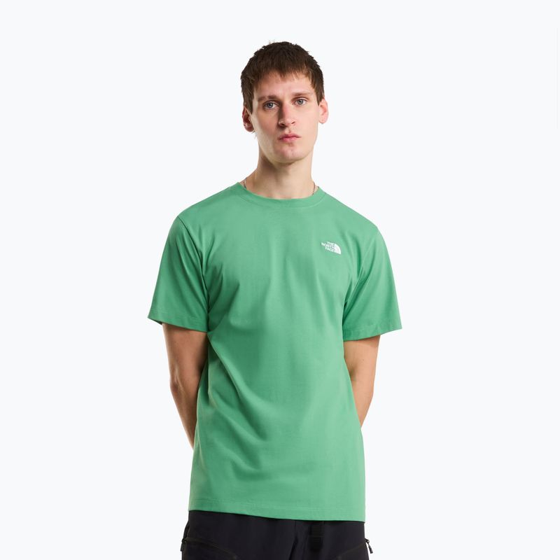 Pánske tričko The North Face Evolution Simple Dome dimmed algae