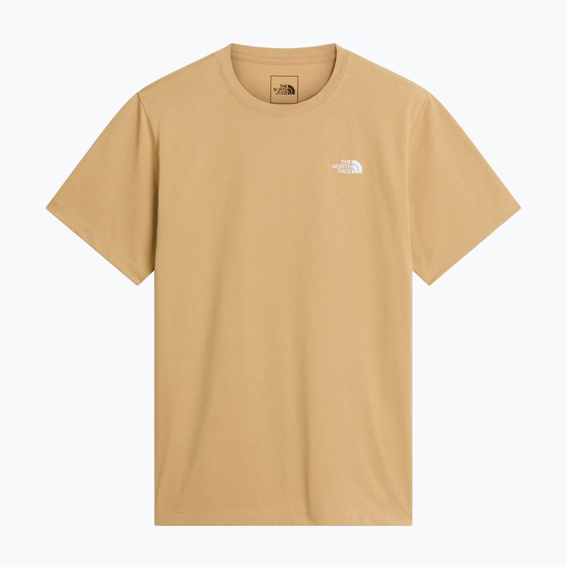 Pánske tričko The North Face Evolution Simple Dome Regular SS khaki stone 4